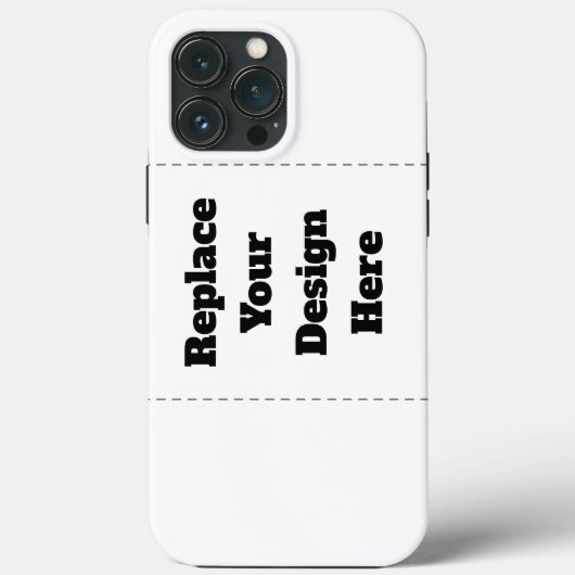 オリジナルの白 Case-Mate iPhoneケース (裏面)