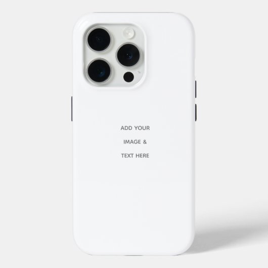 オリジナルの白 Case-Mate iPhoneケース (裏面)