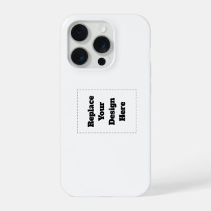オリジナルの白 iPhone 15 PROケース