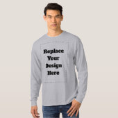 オリジナルの白 Tシャツ (正面フル)