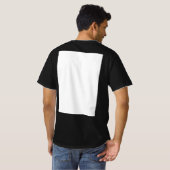 オリジナルの白 Tシャツ (裏面フル)