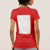 オリジナルの白 Tシャツ (裏面)