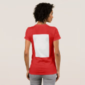 オリジナルの白 Tシャツ (裏面フル)