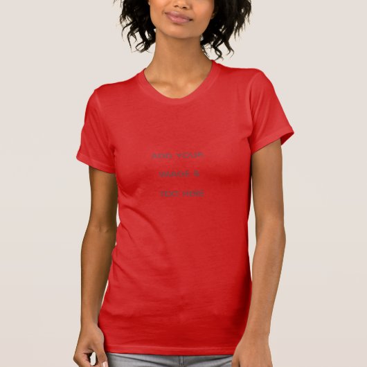 オリジナルの白 Tシャツ (正面)