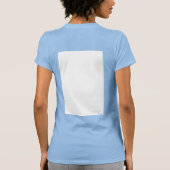 オリジナルの白 Tシャツ (裏面)
