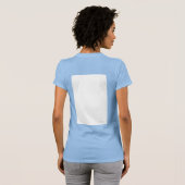 オリジナルの白 Tシャツ (裏面フル)