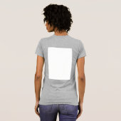 オリジナルの白 Tシャツ (裏面フル)