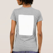 オリジナルの白 Tシャツ (裏面)