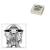オリジナルの神秘的な日本のトカゲ ラバースタンプ (押印)