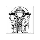 オリジナルの神秘的な日本のトカゲ ラバースタンプ (インプリント)