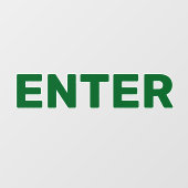 オリジナルの簡単なカスタム エントランス ウィンドウ スキンを作成する ウィンドウサイン (シート)