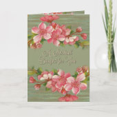 オリジナルの精神的な花束の祈りカードを作成する カード (正面)