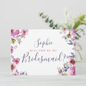 オリジナルの結婚式招待カード - 結婚する？ 招待状 (スタンド正面)