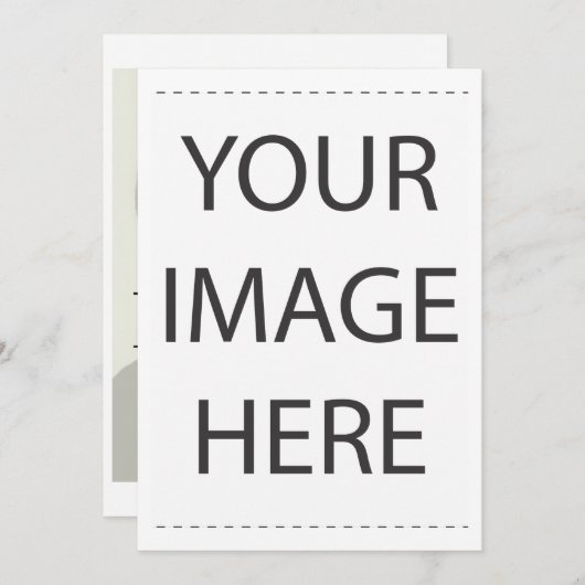 オリジナルの結婚式招待状をデザインしよう! 招待状 (正面/裏面)