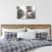 オリジナルの結婚誓約写真記念品 キャンバスプリント (インサイチュ (寝室))