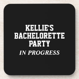 オリジナルの花嫁お別れパーティー進行中 コースター