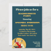 オリジナルの花嫁お披露目パーティー 招待状 (裏面)