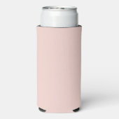 オリジナルの花嫁の介添人モノグラムと名前 スリム缶クーラー (Seltzer裏面)