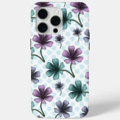 オリジナルの花柄ギフト iPhone / iPad ケース Case-Mate iPhoneケース (裏面)