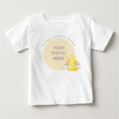 オリジナルの虹色の1歳の誕生日ベビーTシャツを作ろう ベビーTシャツ (正面)