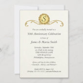 オリジナルの記念日パーティー招待状 招待状 (裏面)