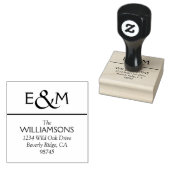 オリジナルの返信住所スタンプを作成 ラバースタンプ (押印)