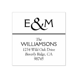 オリジナルの返信住所スタンプを作成 ラバースタンプ