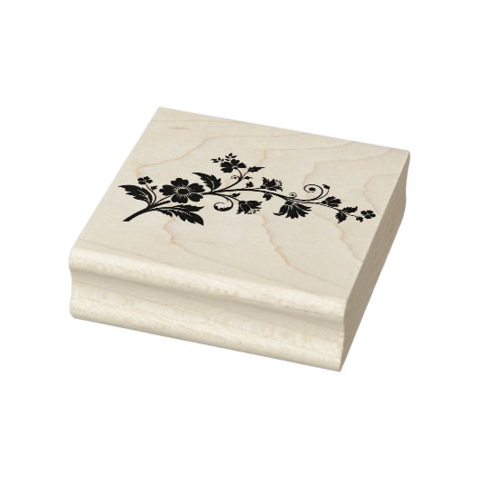 オリジナルの野の花の茎 ラバースタンプ (スタンプ)