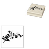 オリジナルの野の花の茎 ラバースタンプ (押印)