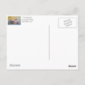 オリジナルの静止寿命写真ヴィンテージメイクアップバッグ ポストカード (裏面)