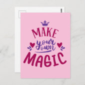オリジナルの魔法を作ろう ポストカード (正面/裏面)
