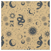 オリジナルの黒い蛇たちよ、天上の黄金を創れ ファブリック (クローズアップ)