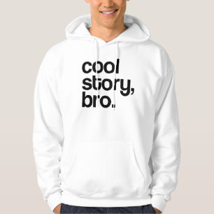 オリジナルの100%年の合法のCOOL STORY BRO パーカ
