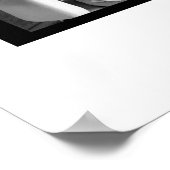 オリジナルの12枚写真コラージュ誕生日モダン ポスター (角)