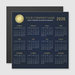 オリジナルの2026年会社カレンダー|マグネット