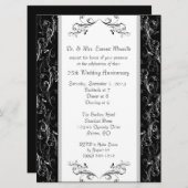 オリジナルの25周年記念招待状 招待状 (正面/裏面)