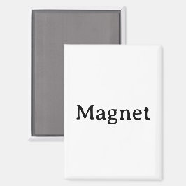 オリジナルの2.5" x 3.5"の長方形 マグネット