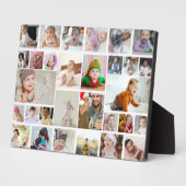 オリジナルの30枚写真コラージュポスターをデザインしよう フォトプラーク (側面)