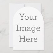 フラット招待状, サイズ: 12.7cm x 17.8cm, ペーパー: シグネチャーマット, 封筒: ホワイト (正面)