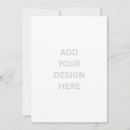 オリジナルの5" x 7"招待状を作成 招待状