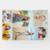 オリジナルの6枚の写真コラージュを作成 横断幕 (横)