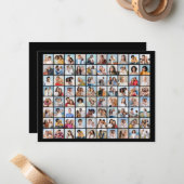 オリジナルの80枚写真コラージュを作成 ノートカード (正面/裏面インサイチュ)