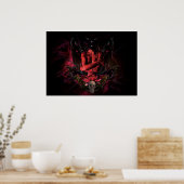 オリジナルの#4業「悪魔」 ポスター (キッチン)