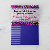 オリジナルの noodles が書いたハッピーバースデーカード カード (内部)