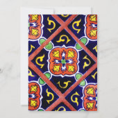 オリジナルの Southwestern 招待状テンプレートをデザインする 招待状 (裏面)