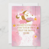 オリジナルのDIY ツinkle Twinkle Little Star を追加してください 招待状 (正面)