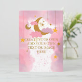 オリジナルのDIY ツinkle Twinkle Little Star を追加してください 招待状 (スタンド正面)