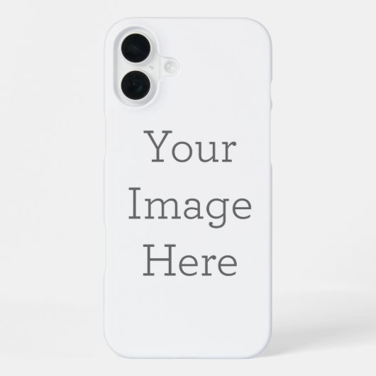 iPhone 16 Plus スリムフィット ケース, グロッシー (裏面)