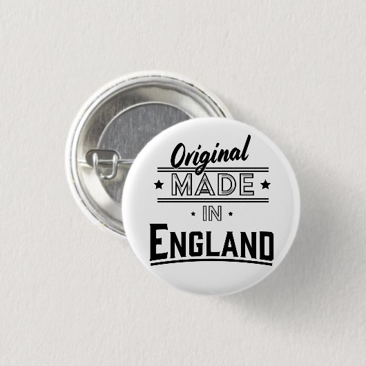 オリジナルはイギリス製 缶バッジ (正面&裏面)