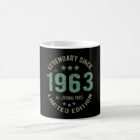 オリジナルは1963年より コーヒーマグカップ (中央)